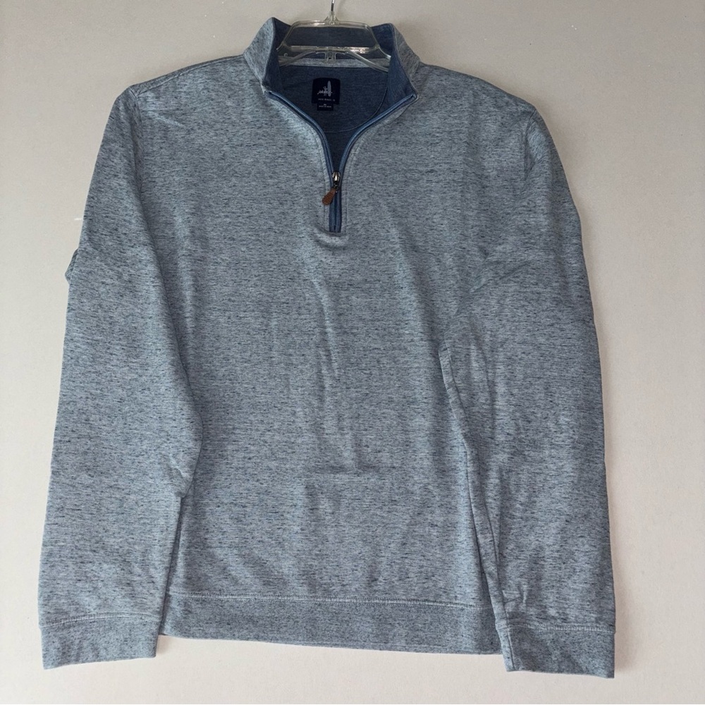 Title 235
Johnnie-O Quarter Zip Pullover Blue Gray XL Golf Casual
